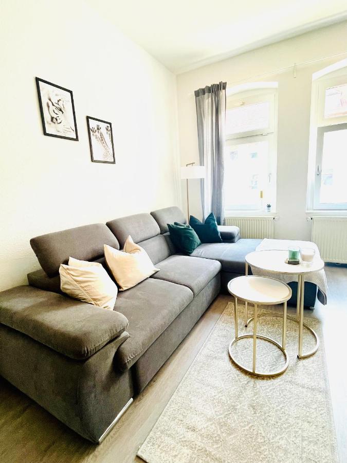 Renoviertes Apartment In Zentraler Lage - Wlan, Smart-Tv, Kueche, Balkon Und Queensize-Bett Fuer 4 Gaeste Эрфурт Экстерьер фото